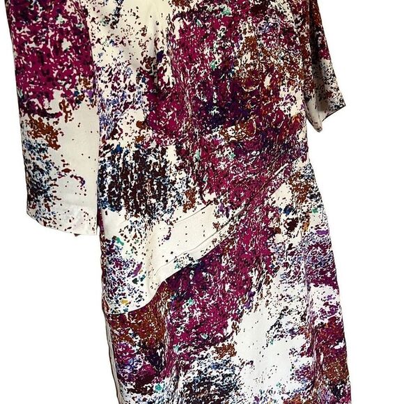 Adrianna Papell Multicolored Knee Length Cocktail Dress - Picture 2 of 7